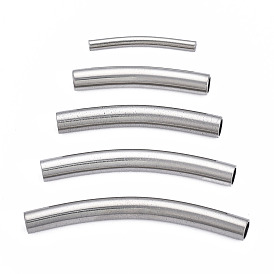 201 из нержавеющей стали бусы, кривой трубки