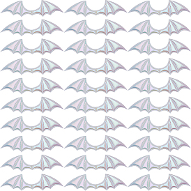 Крылья демона радуга переливающаяся искусственная кожа украшения аксессуары, для одежды своими руками, шляпа, пакет