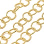 Brass Rolo Chains, Long-Lasting Plated, Rack Plating, Lead Free & Cadmium Free, Unwelded