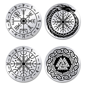 2 шт. 201 памятные монеты из нержавеющей стали, монета для принятия решений, двусторонняя лазерная гравировка, плоско-круглые