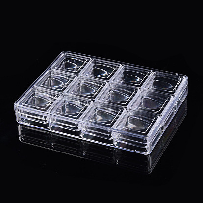 Caja Cristal Cuadrada Pequeña - almacenaje