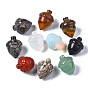 Украшения из натурального смешанного камня, желудь
