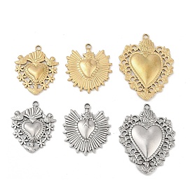 304 подвески из нержавеющей стали, очарование священного сердца