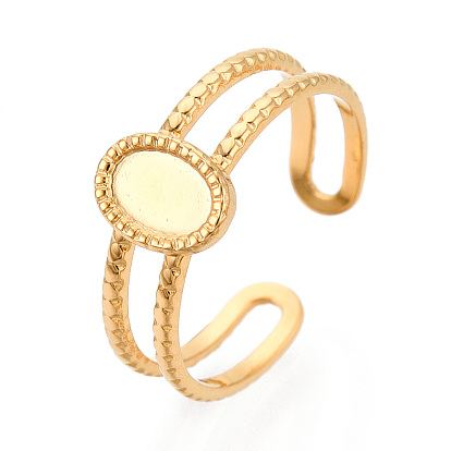 304 компоненты манжетного кольца из нержавеющей стали, установка овального кольца, ионное покрытие (ip)