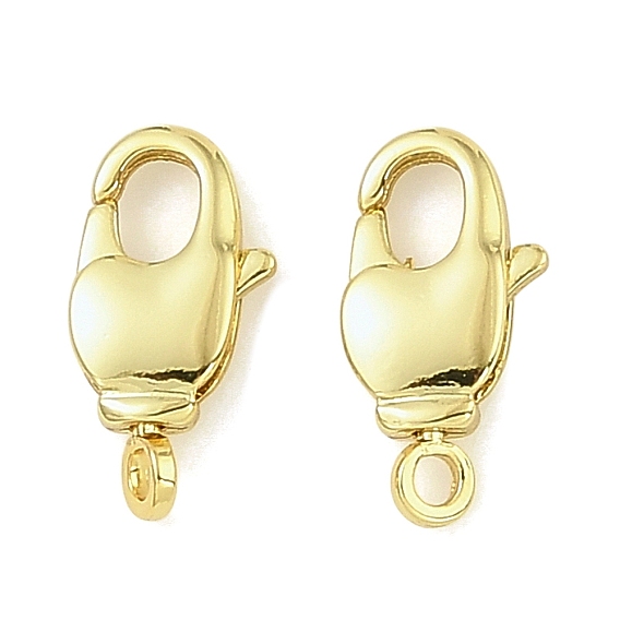 Карабин-лобстеры, латунные, долговечный, стойки покрытие, без свинца и без кадмия, ионное покрытие (ip)