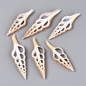 Естественно оболочки большие кулоны, подвески из кусочков ракушек