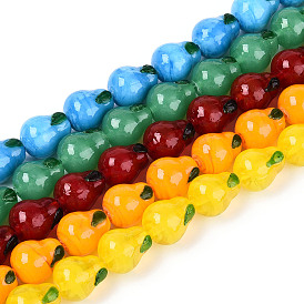 Бусины лэмпворк , грушевые обереги