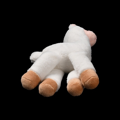 Cartoon PP Cotton Plush Simulation Soft Stuffed Animal Toy Alpaca Pendants Decorations, for Girls Boys Gift