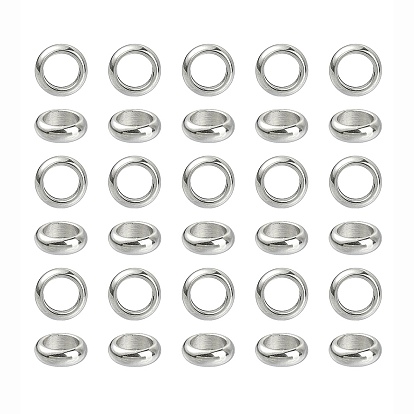 304 из нержавеющей стали бусы, кольцо