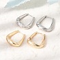 Brass Hoop Earrings for Women
