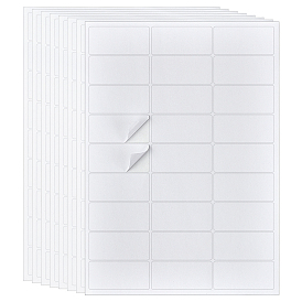 42 листы мелованной бумаги самоклеящаяся бумага для струйных принтеров, прямоугольные