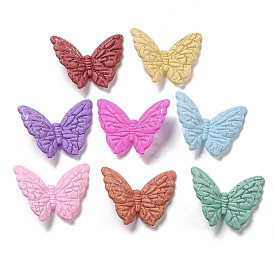 Opaque Acrylic Beads, Butterfly