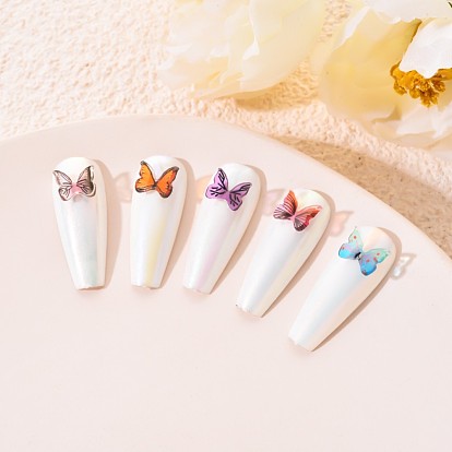 3D Resin Butterfly Nail Charms, Nail Art Design, Nail Art Decoration Manicure Tools Accessories