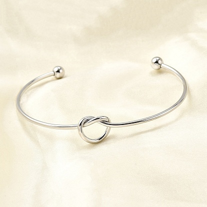 Сердце 304 браслеты-манжеты из нержавеющей стали, браслеты с крутящим моментом для женщин, сердце