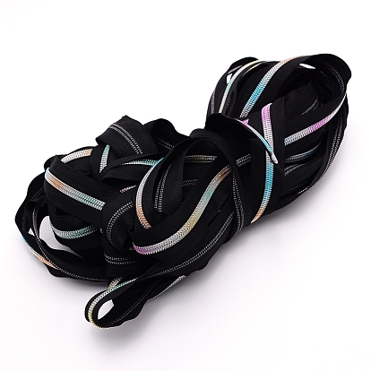 Аксессуары для одежды, молния закрытая пвх, нейлоновой тканью