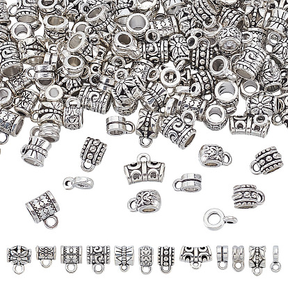 120шт 12 стилизованные тибетские поручни из сплава, петля под залог, бейлы