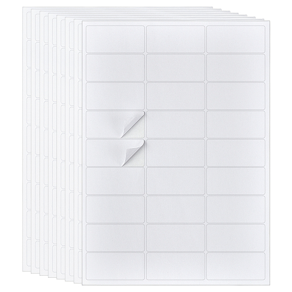 42 листы мелованной бумаги самоклеящаяся бумага для струйных принтеров, прямоугольные