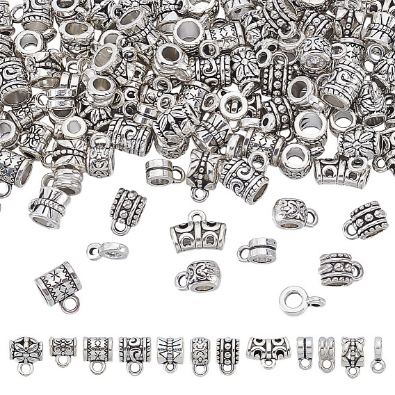 120шт 12 стилизованные тибетские поручни из сплава, петля под залог, бейлы