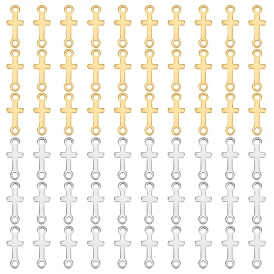 60 шт. 2 цветное ионное покрытие (ip) 304 подвески из нержавеющей стали, боковые перекрестные ссылки