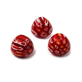 Бусины ручной работы тысячецветник бисера, треугольные, без отверстия , граненые