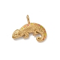 304 подвески из нержавеющей стали, с эмалью, ящерица