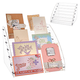 2шт. акриловые подставки для ювелирных изделий, косметический, мелкие предметы