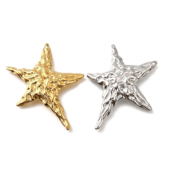 304 подвески из нержавеющей стали, ионное покрытие (ip), , звезда очарование