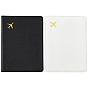 2 piezas 2 colores fundas protectoras de PVC para pasaporte, Rectángulo