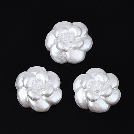 Opaque Resin Cabochons, Flower