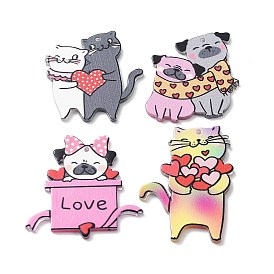 Valentine's Day Theme Acrylic Pendant, Cat