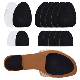 4Комплект противоскользящих накладок для обуви из замши, клейкие протекторы для обуви, противоскользящие ручки на высоком каблуке