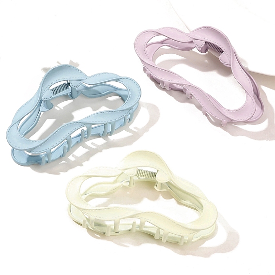 Пластиковые зажимы когтя волос, аксессуары для волос для женщин и девочек, облако