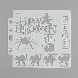 Plastic Reusable Drawing Painting Stencils Templates, for Painting on Scrapbook Fabric Tiles Floor Furniture Wood