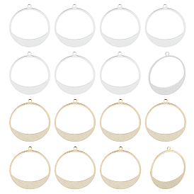 16 шт. 2 цвета латунные подвески, без кадмия и без свинца, кольцо очарование