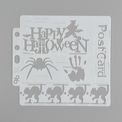 Plastic Reusable Drawing Painting Stencils Templates, for Painting on Scrapbook Fabric Tiles Floor Furniture Wood