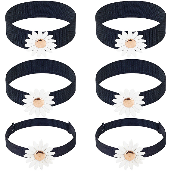 3 пары 3 модели, цветочные узоры, полиэстер, металлические шнурки для туфель на высоком каблуке