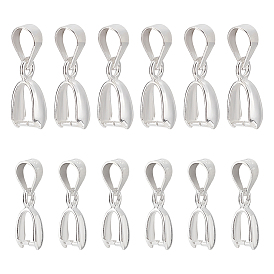 12 шт. 2 размер 925 серебряные щипцы для льда, кулон поручительств, с печатью 925