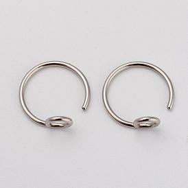 316L Surgical Stainless Steel Earring Hooks