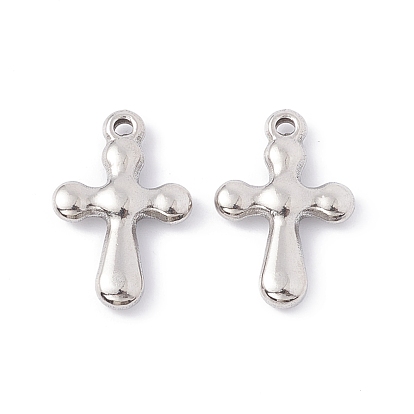 201 Stainless Steel Pendants, Cross