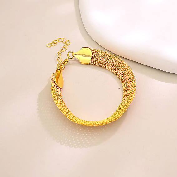 Браслеты из нержавеющей стали с цепочками для женщин