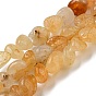 Natürliche Frühlings-Topas-Jade-Perlenstränge, getrommelt Stein, Nuggets