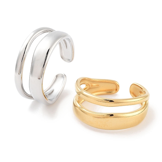 304 открытые манжеты из нержавеющей стали для женщин