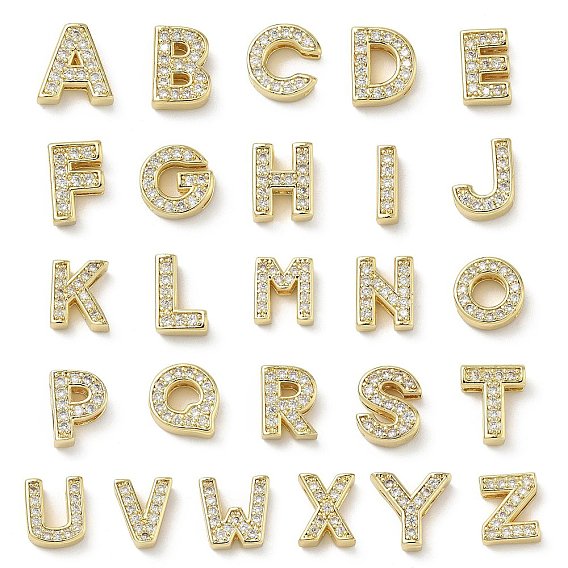 Латунный микро pave прозрачный кубик циркония подвески, долговечный, без кадмия и без свинца, реальный 18 k позолоченный