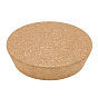 1Pc Cork Bottle Stoppers, Wine Accessories, Flat Round