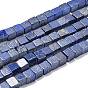 Natural Lapis Lazuli Beads Strands, Cube