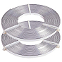 2 рулоны алюминиевой проволоки, плоский