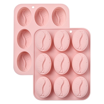 2шт. силиконовые формы для кофейных зерен