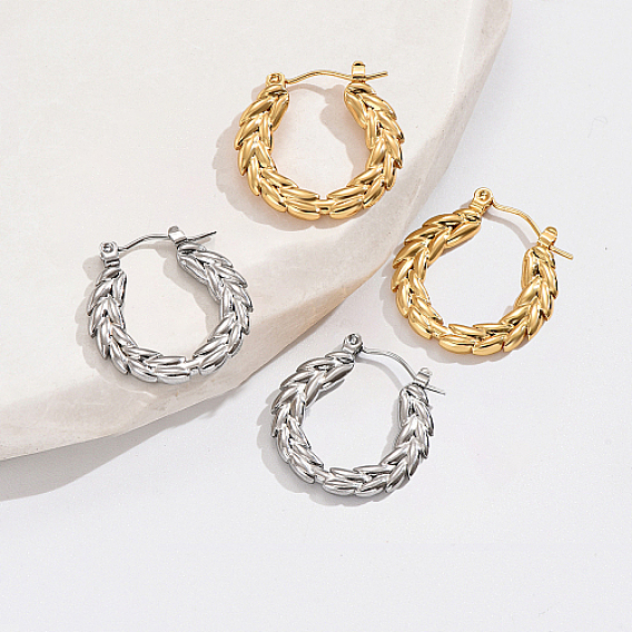 Серьги из 304 нержавеющей стали, лист