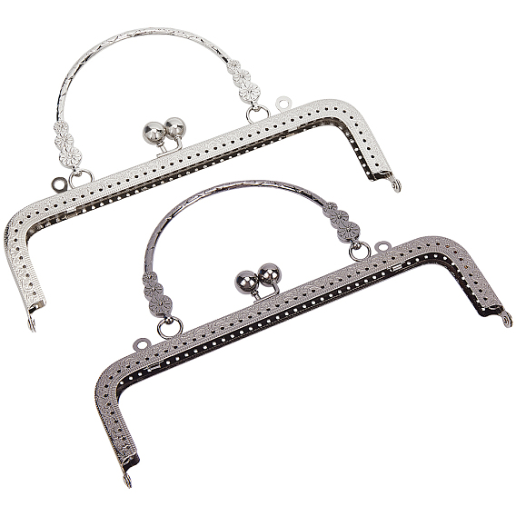 2шт 2 цвета железный кошелек рамка ручка, Для швейной машины