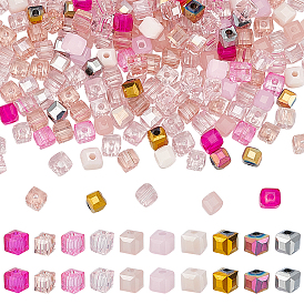 2сумки с имитацией искусственных хрустальных бусин, граненый куб, смешанный стиль